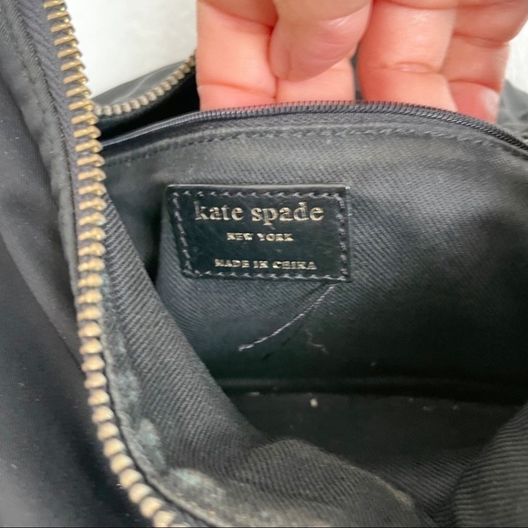Kate spade Vintage small black nylon shoulder bag Y2K - Picture 8 of 8